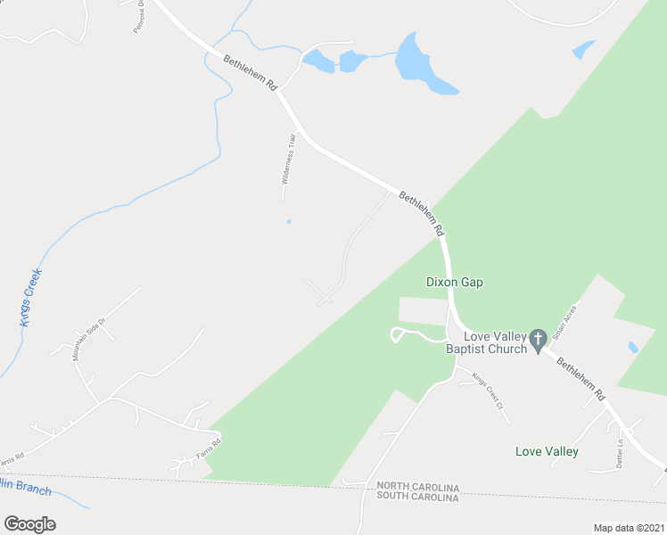 map of restaurants, bars, coffee shops, grocery stores, and more near 126 Hunters Field Way in Kings Mountain