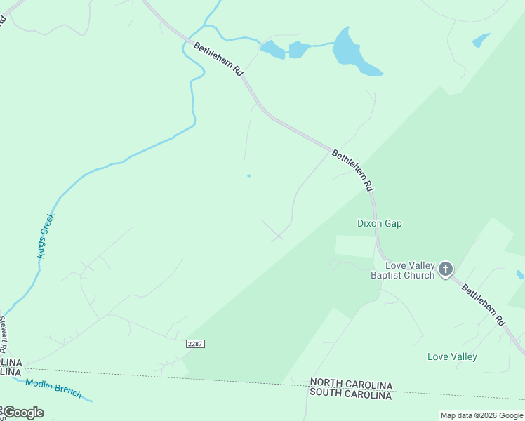 map of restaurants, bars, coffee shops, grocery stores, and more near 126 Hunters Field Way in Kings Mountain
