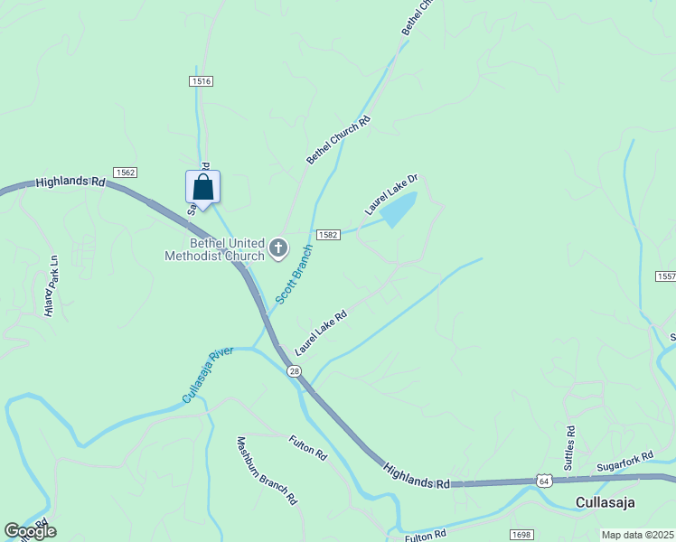 map of restaurants, bars, coffee shops, grocery stores, and more near Laurel Lake Road in Franklin