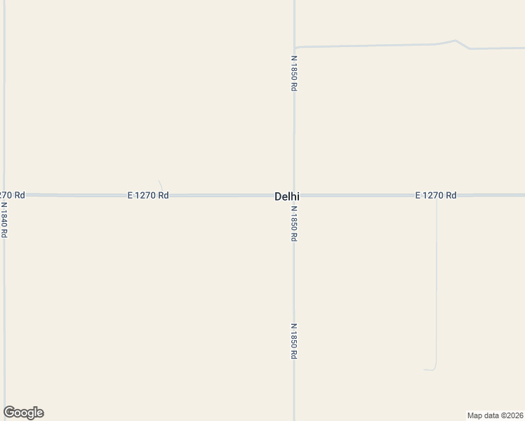 map of restaurants, bars, coffee shops, grocery stores, and more near 18486 East 1270 Road in Sayre