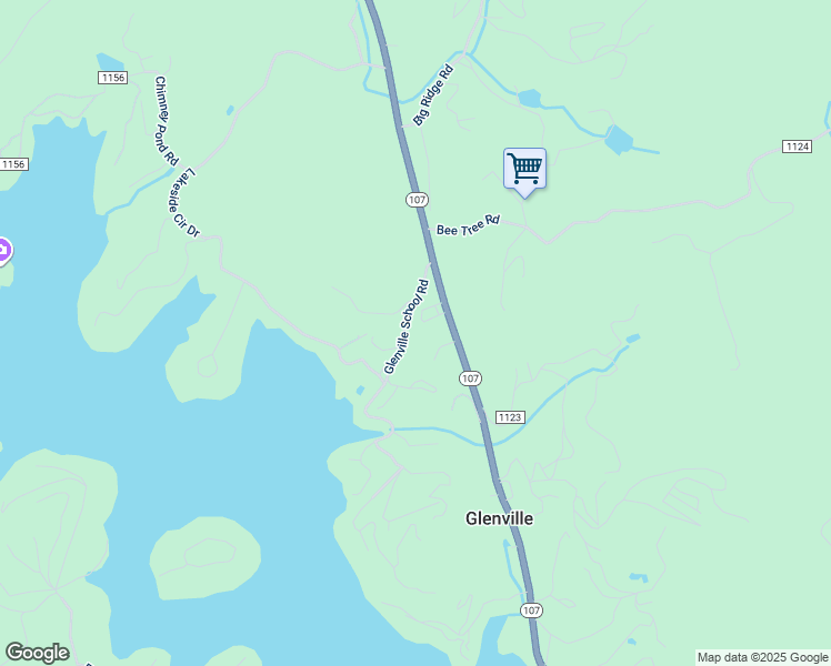 map of restaurants, bars, coffee shops, grocery stores, and more near 19 Glenville School Road in Glenville
