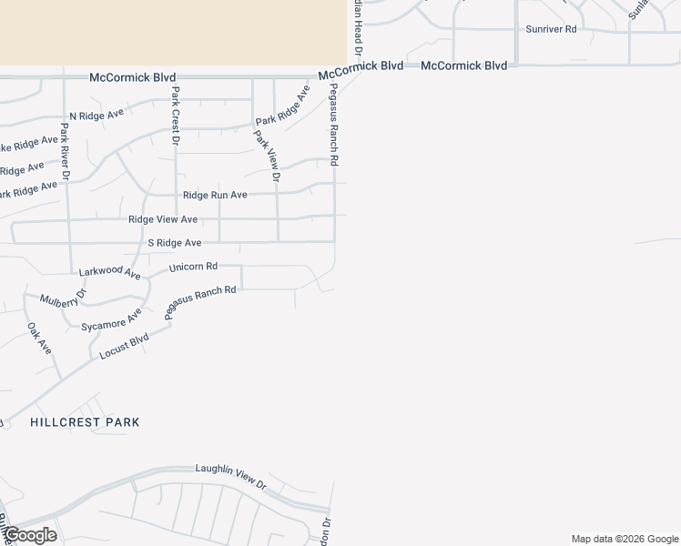 map of restaurants, bars, coffee shops, grocery stores, and more near 100 Pegasus Ranch Road in Bullhead City