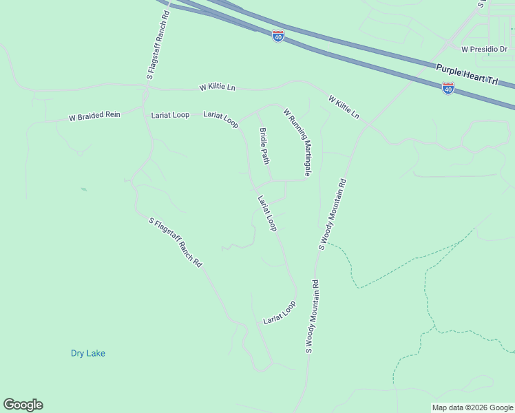 map of restaurants, bars, coffee shops, grocery stores, and more near 3610 West Strawberry Roan in Flagstaff