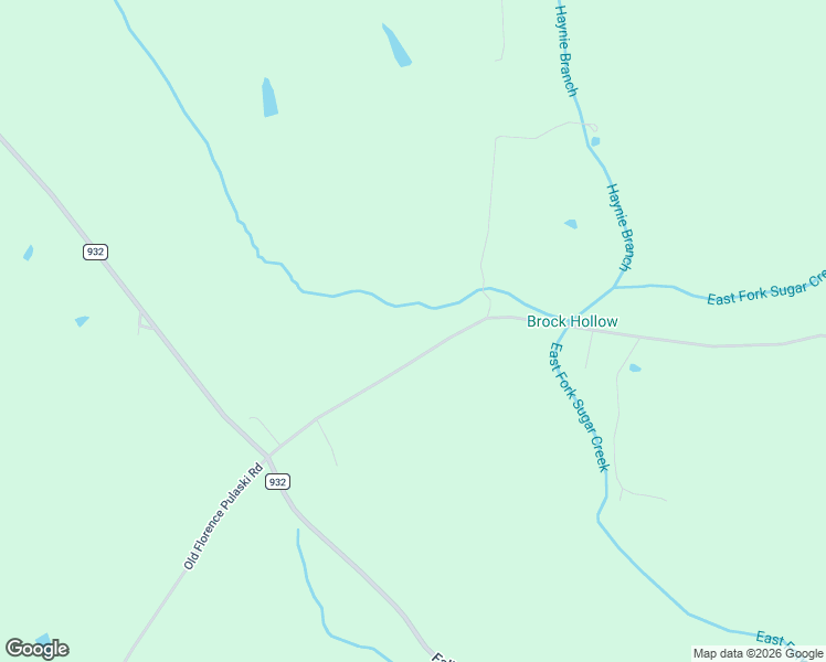 map of restaurants, bars, coffee shops, grocery stores, and more near 660 Old Florence Pulaski Road in Leoma