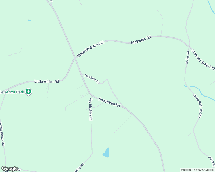 map of restaurants, bars, coffee shops, grocery stores, and more near 193 Hawkins Circle in Inman