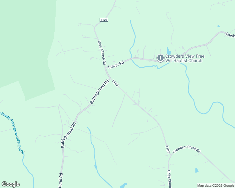 map of restaurants, bars, coffee shops, grocery stores, and more near 631 Unity Church Road in Kings Mountain