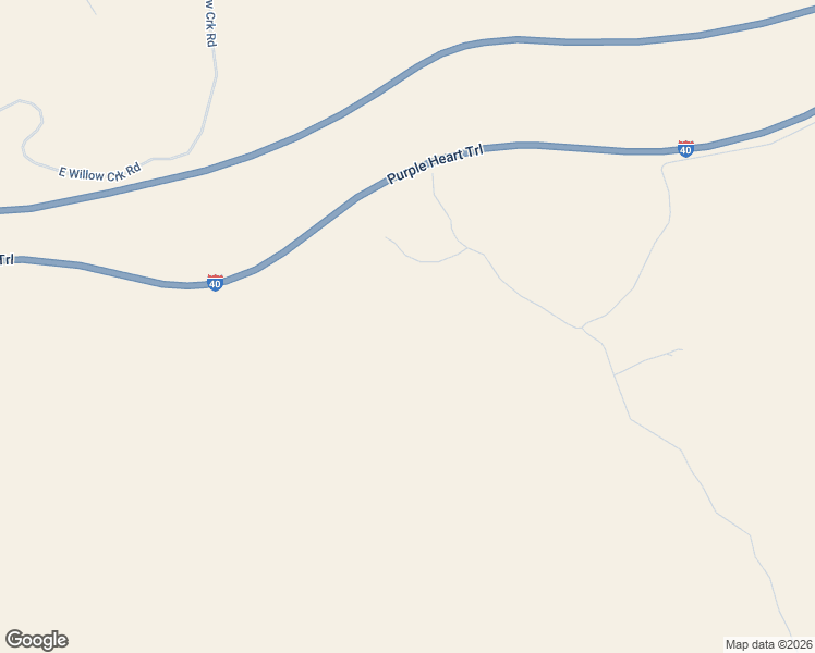 map of restaurants, bars, coffee shops, grocery stores, and more near 605 South Hawk Run Trail in Kingman