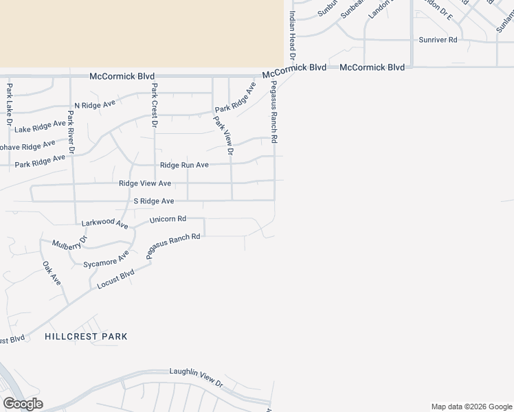 map of restaurants, bars, coffee shops, grocery stores, and more near 3392 South Ridge Avenue in Bullhead City