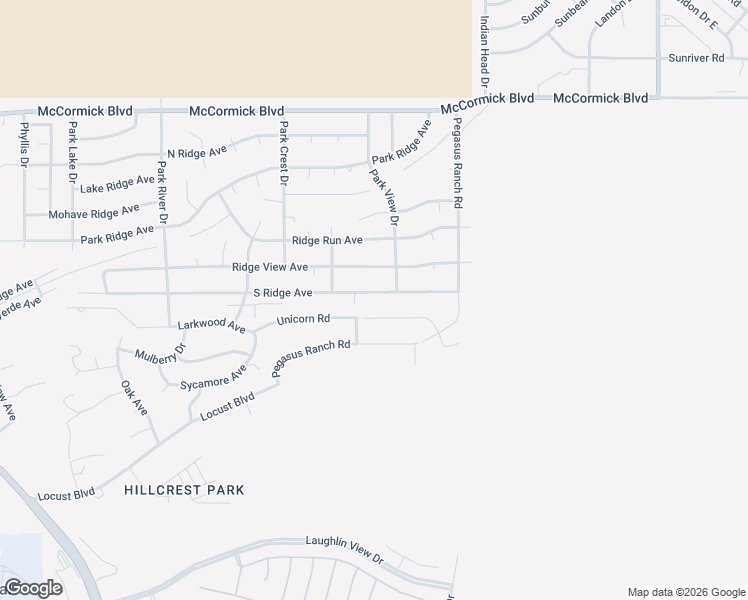 map of restaurants, bars, coffee shops, grocery stores, and more near 2625 Unicorn Road in Bullhead City