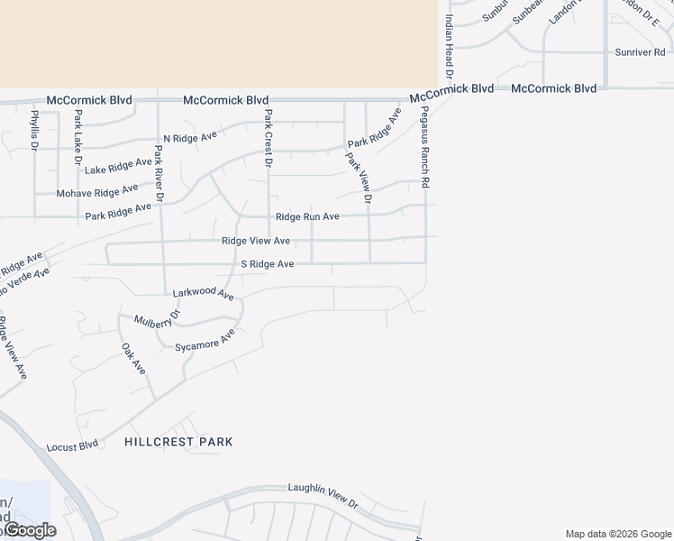 map of restaurants, bars, coffee shops, grocery stores, and more near 2625 Unicorn Road in Bullhead City