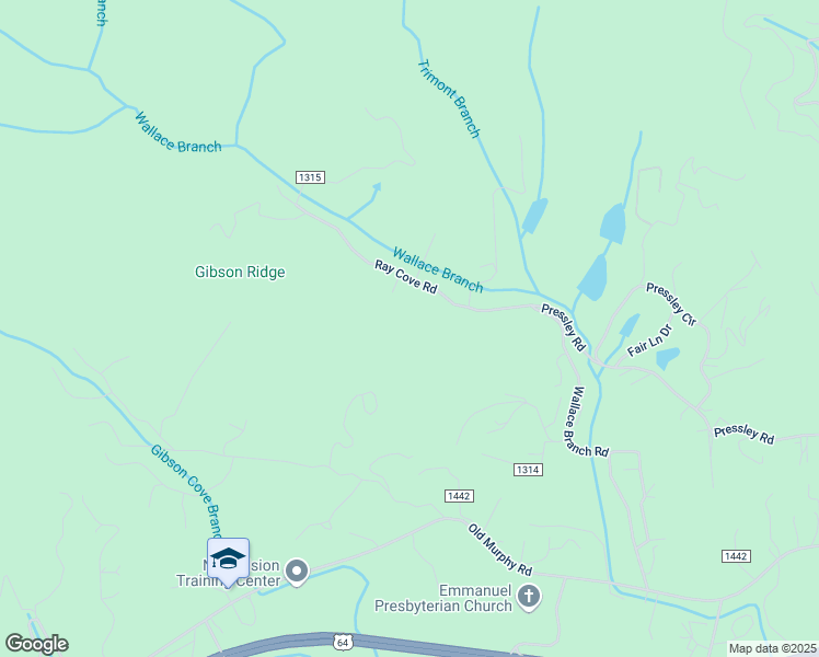 map of restaurants, bars, coffee shops, grocery stores, and more near 1300 Ray Cove Road in Franklin