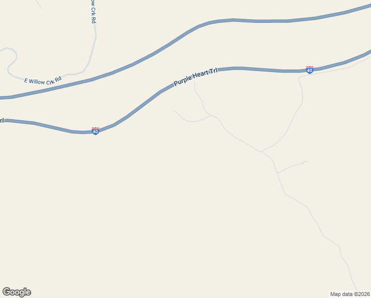map of restaurants, bars, coffee shops, grocery stores, and more near 605 South Hawk Run Trail in Kingman