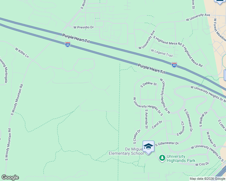 map of restaurants, bars, coffee shops, grocery stores, and more near 2335 West Kiltie Lane in Flagstaff