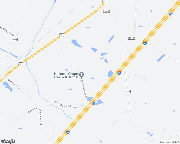 map of restaurants, bars, coffee shops, grocery stores, and more near 4895 Holiness Chapel Road in Godwin