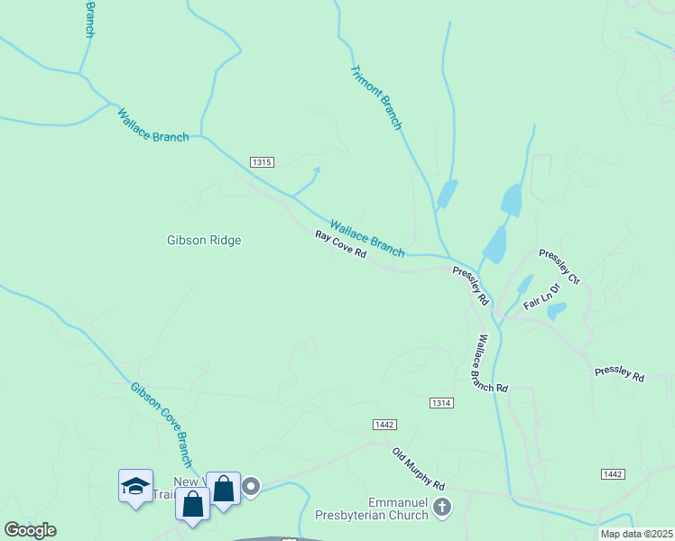 map of restaurants, bars, coffee shops, grocery stores, and more near Main Street in Highlands