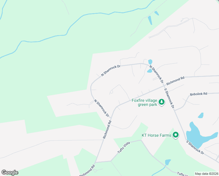 map of restaurants, bars, coffee shops, grocery stores, and more near 18 Pine Tree Terrace in Jackson Springs