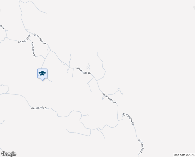 map of restaurants, bars, coffee shops, grocery stores, and more near 24500 Jacaranda Drive in Tehachapi