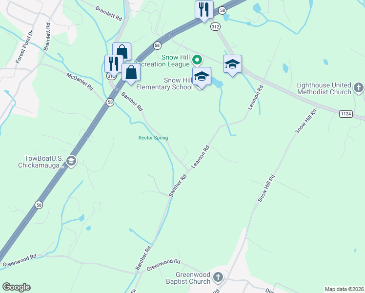 map of restaurants, bars, coffee shops, grocery stores, and more near 7415 Banther Rd in Harrison