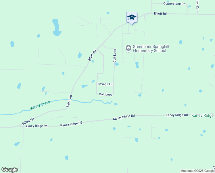 map of restaurants, bars, coffee shops, grocery stores, and more near 3 Savage Lane in Greenbrier