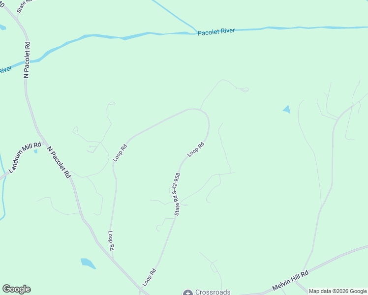map of restaurants, bars, coffee shops, grocery stores, and more near 405 Loop Road in Campobello