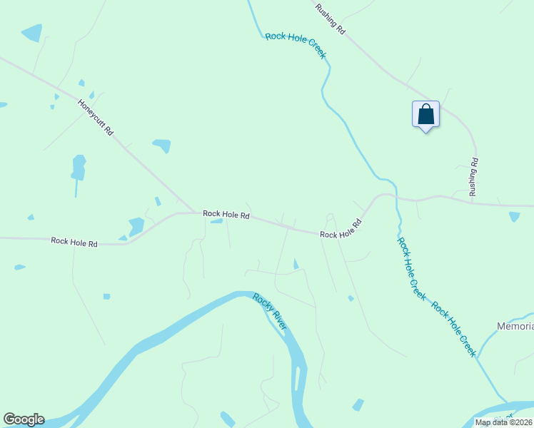 map of restaurants, bars, coffee shops, grocery stores, and more near 8869 Rock Hole Rd in Stanfield