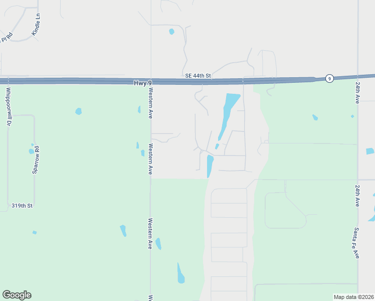 map of restaurants, bars, coffee shops, grocery stores, and more near 4104 Crystal Court in Norman