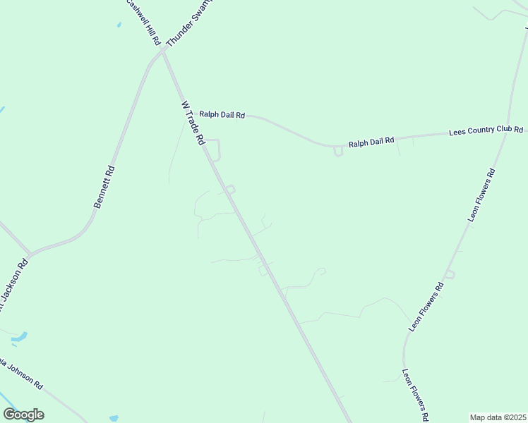map of restaurants, bars, coffee shops, grocery stores, and more near 514 West Trade Road in Mount Olive