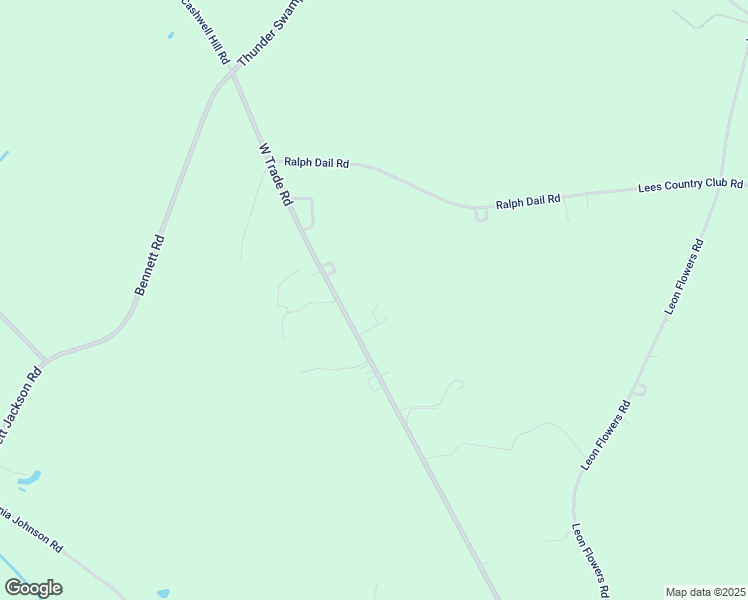 map of restaurants, bars, coffee shops, grocery stores, and more near 514 West Trade Road in Mount Olive