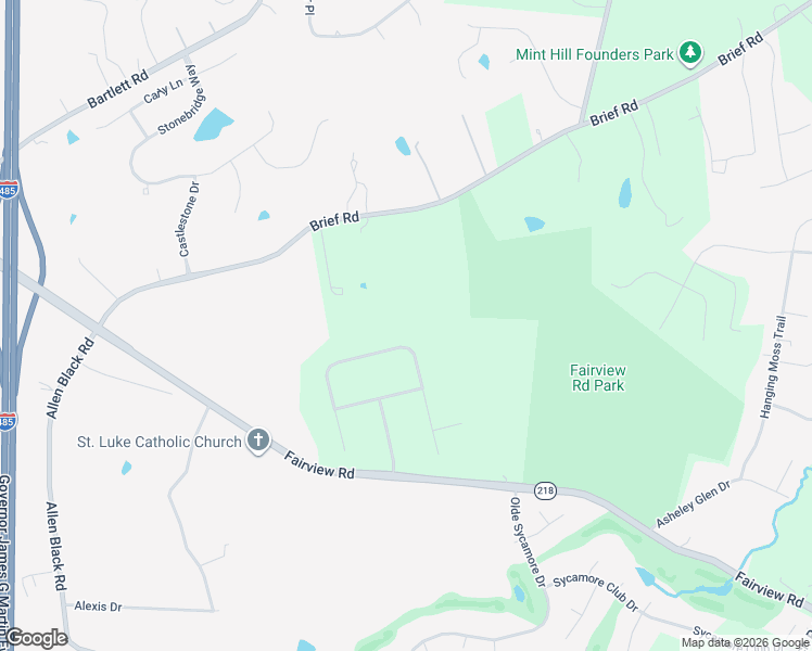 map of restaurants, bars, coffee shops, grocery stores, and more near 8341 Rolling Fields Road in Charlotte
