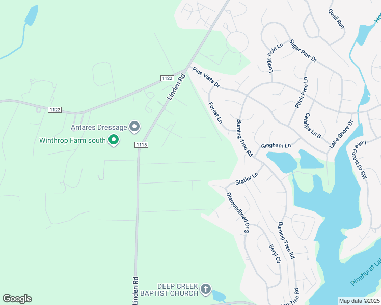 map of restaurants, bars, coffee shops, grocery stores, and more near 105 Linden Trail in Aberdeen