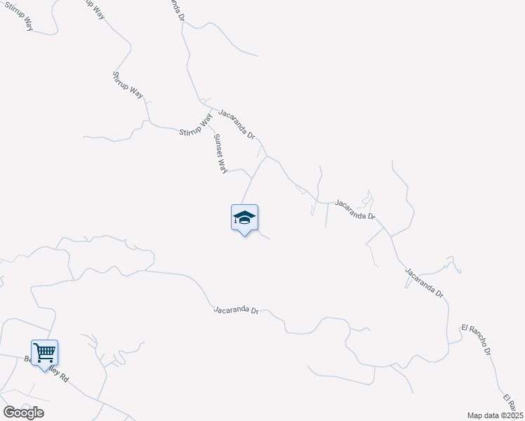 map of restaurants, bars, coffee shops, grocery stores, and more near 26500 Winchester Court in Tehachapi