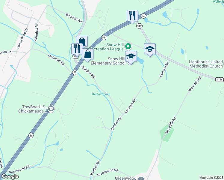 map of restaurants, bars, coffee shops, grocery stores, and more near 9003 Leamon Road in Harrison