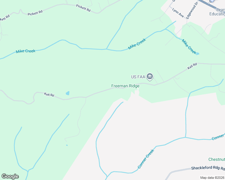 map of restaurants, bars, coffee shops, grocery stores, and more near 104 Kell Road in Signal Mountain