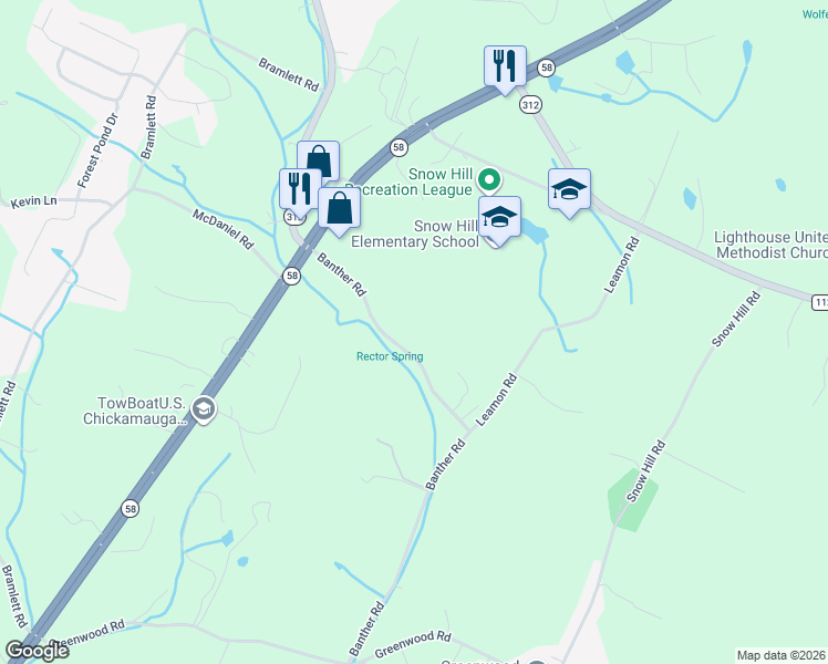 map of restaurants, bars, coffee shops, grocery stores, and more near 9003 Leamon Road in Harrison