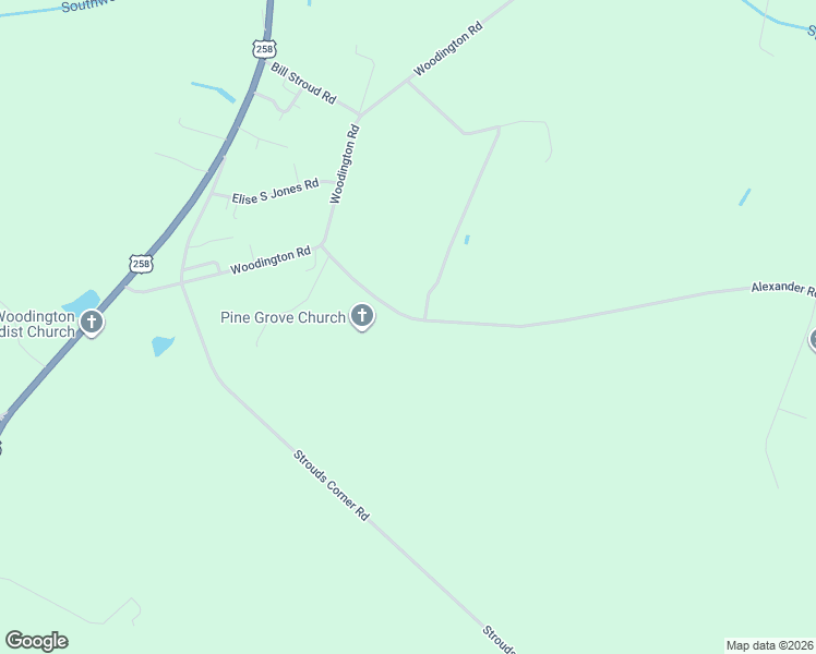 map of restaurants, bars, coffee shops, grocery stores, and more near 327 Alexander Rouse Road in Kinston