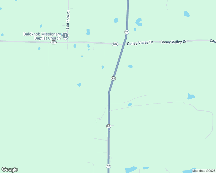 map of restaurants, bars, coffee shops, grocery stores, and more near 209 Arkansas 92 in Plumerville