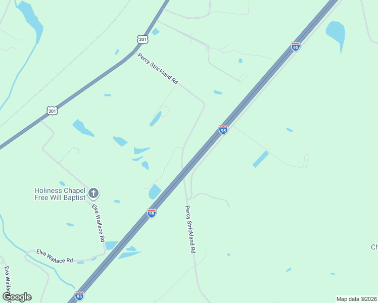 map of restaurants, bars, coffee shops, grocery stores, and more near 6276 Percy Strickland Road in Godwin