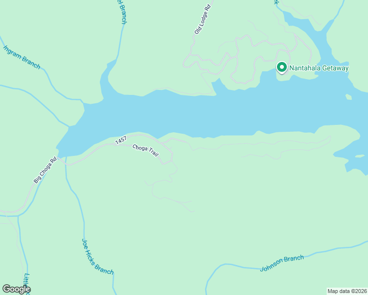 map of restaurants, bars, coffee shops, grocery stores, and more near 3435 Big Choga Road in Topton