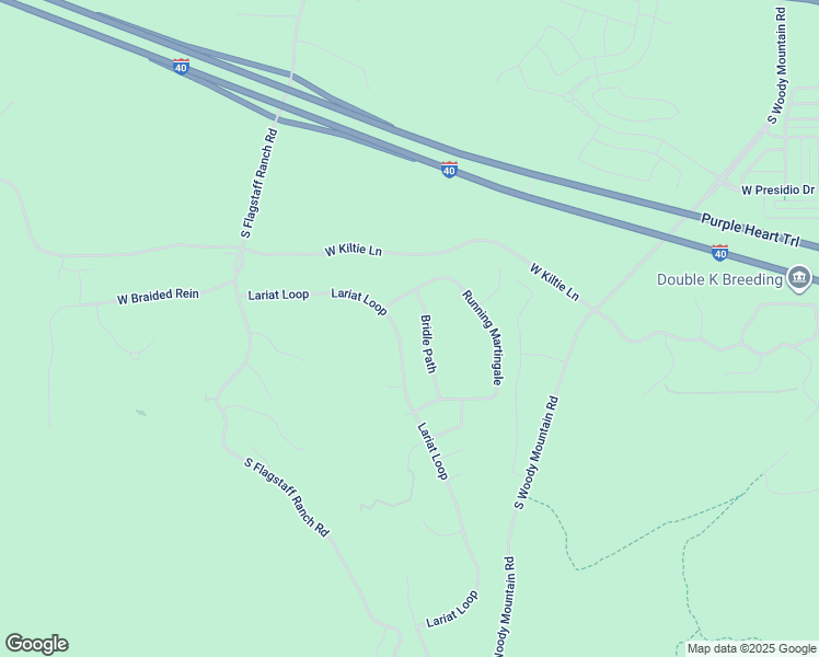 map of restaurants, bars, coffee shops, grocery stores, and more near 3675 Bridle Path in Flagstaff