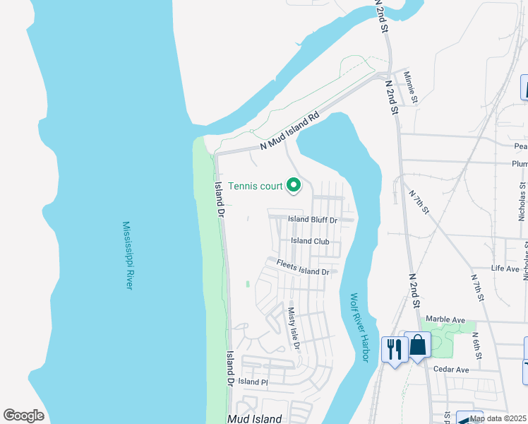 map of restaurants, bars, coffee shops, grocery stores, and more near 1298 Mount Hope Drive in Memphis