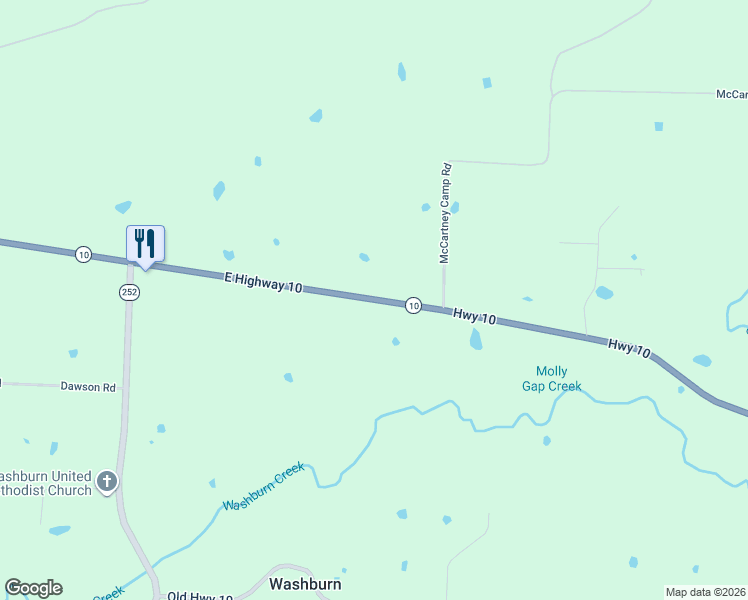 map of restaurants, bars, coffee shops, grocery stores, and more near 10100 Arkansas 10 in Greenwood