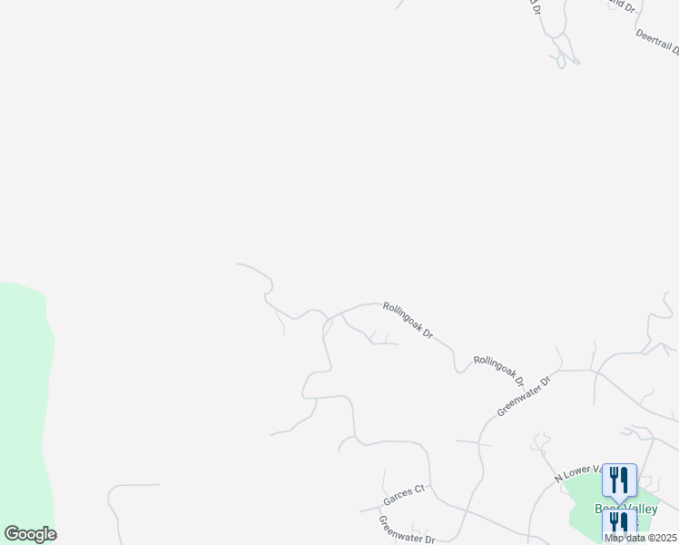 map of restaurants, bars, coffee shops, grocery stores, and more near 30440 Rolling Oak Drive in Tehachapi