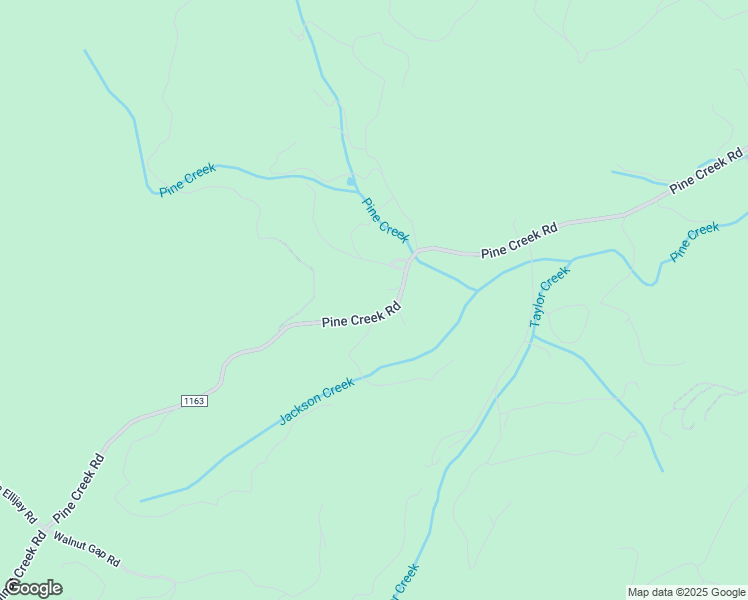 map of restaurants, bars, coffee shops, grocery stores, and more near 5990 Pine Creek Rd in Cullowhee