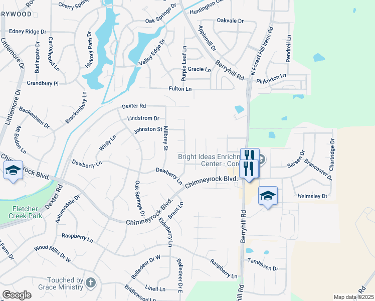 map of restaurants, bars, coffee shops, grocery stores, and more near 1984 Bohemia Drive in Memphis