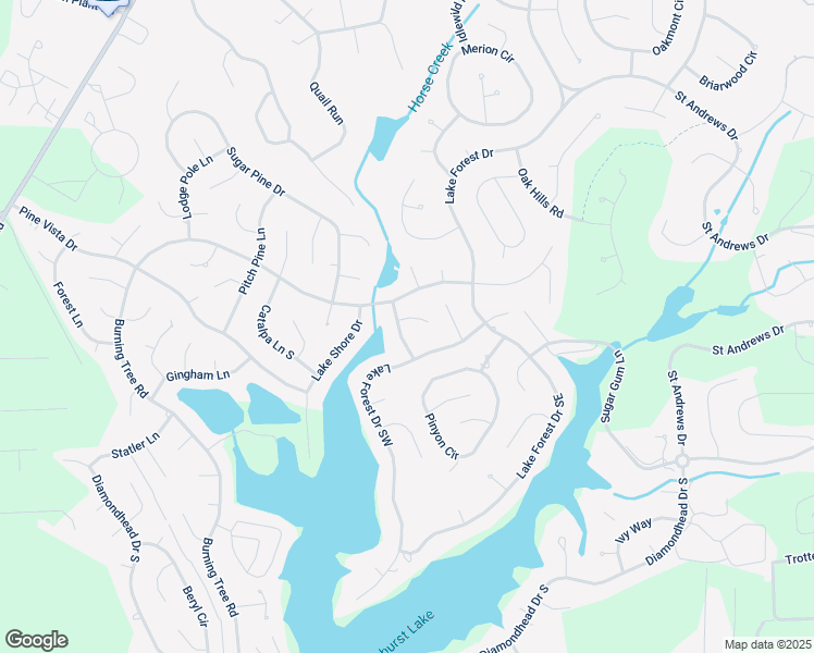 map of restaurants, bars, coffee shops, grocery stores, and more near 10 Chestnut Lane in Pinehurst