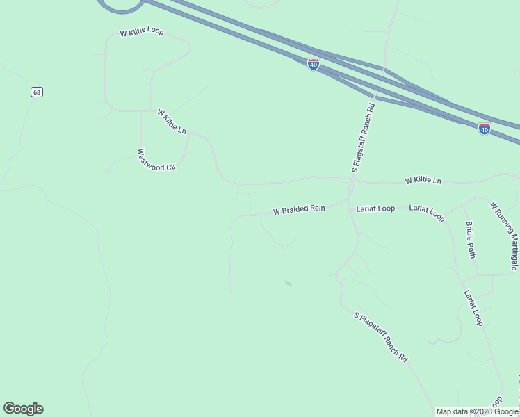 map of restaurants, bars, coffee shops, grocery stores, and more near 4720 West Braided Rein in Flagstaff