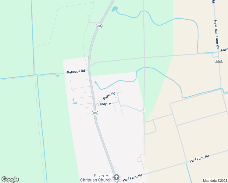 map of restaurants, bars, coffee shops, grocery stores, and more near 153 Baker Road in Grantsboro