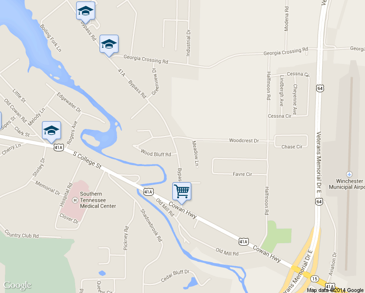 map of restaurants, bars, coffee shops, grocery stores, and more near 1587 Bypass Road in Winchester