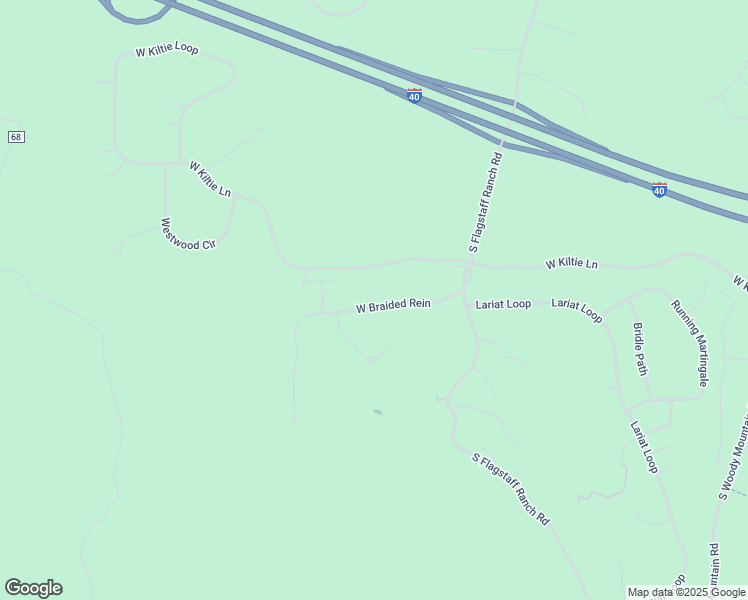 map of restaurants, bars, coffee shops, grocery stores, and more near 4640 West Braided Rein in Flagstaff