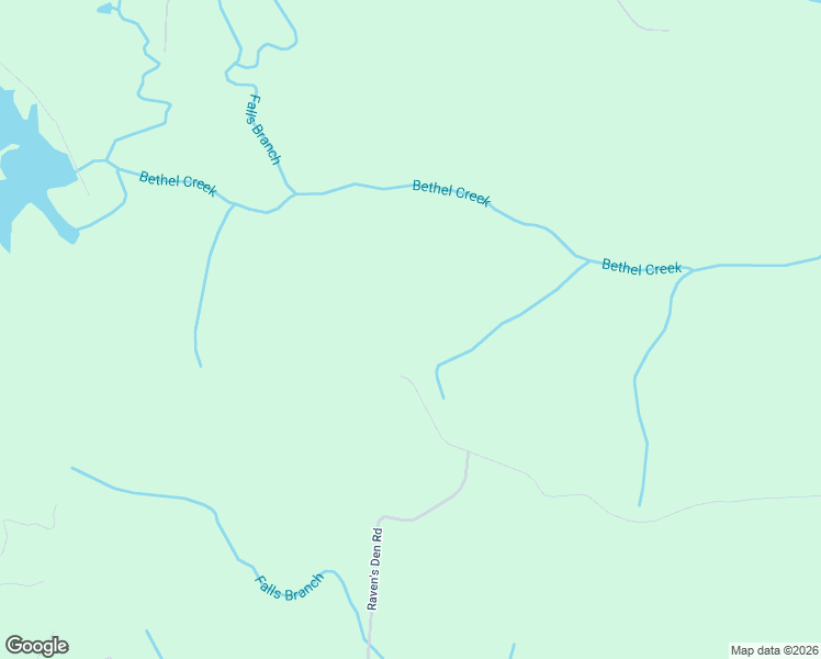 map of restaurants, bars, coffee shops, grocery stores, and more near Ravens Den Road in South Pittsburg